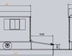 Anhänger-Bauwagen, Baustellenwagen, Sinus Typ B - photo 5