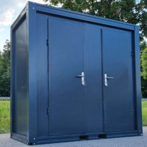 Sanitärcontainer mit Dusche, WC und Urinal